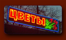 вывески из неона Воронеж